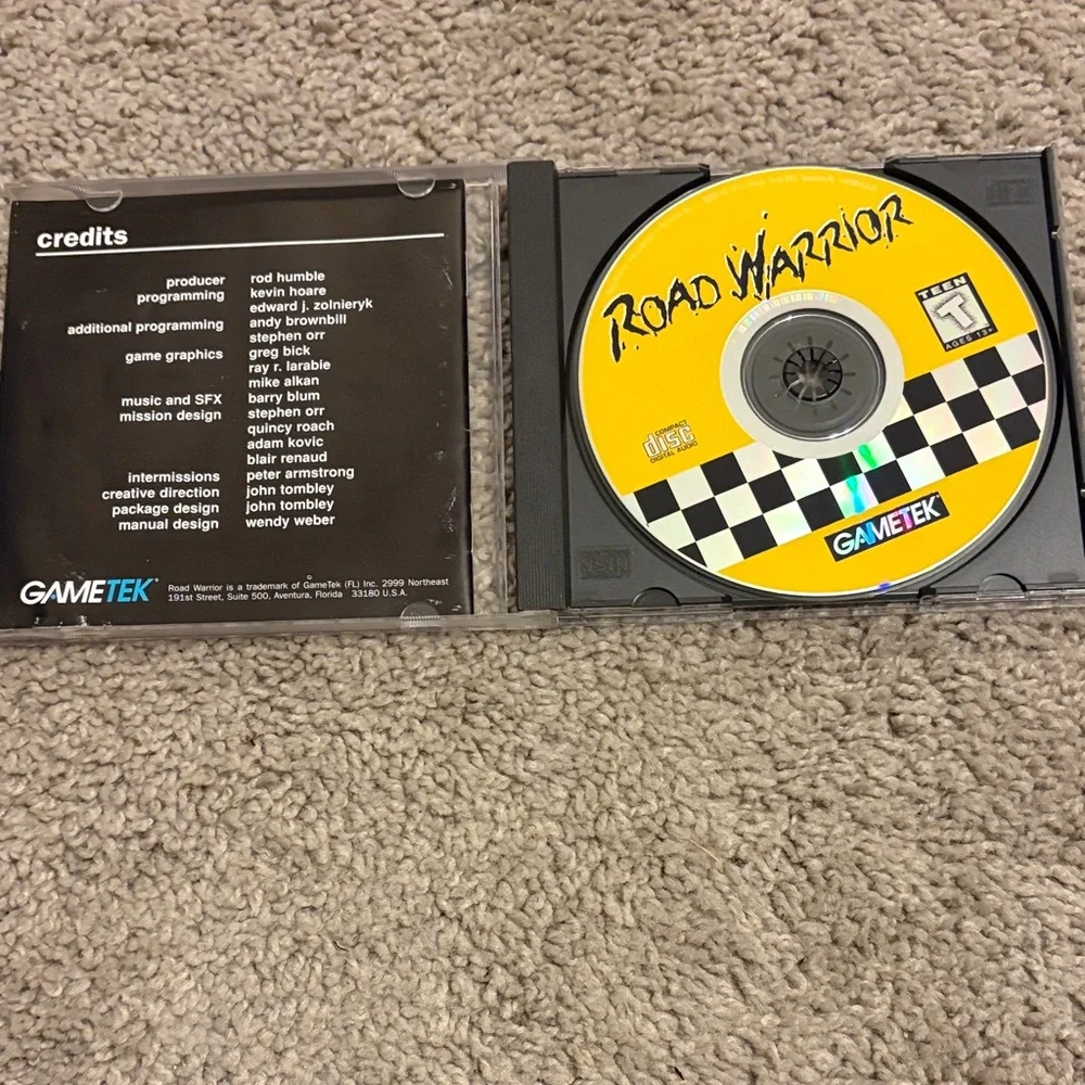 Road Warrior Owner's Manual CD